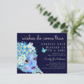 Godin GAIA Fantasy Kunst Bloemen Baby Shower (Staand voorkant)