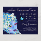 Godin GAIA Fantasy Kunst Bloemen Baby Shower (Voorkant)