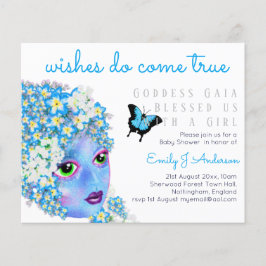 Godin GAIA Fantasy Kunst Bloemen Baby Shower