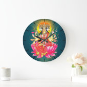 Godin Gayatri Devi Hindoe Godheid Grote Klok (Huis)