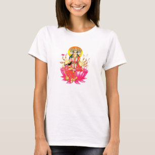Godin Gayatri Devi Hindoe Godheid T-shirt