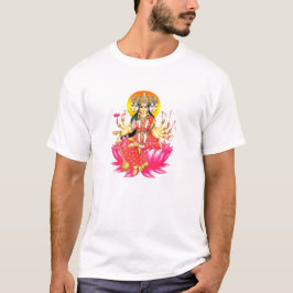 Godin Gayatri Devi Hindoe Godheid T-shirt