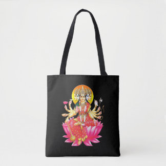 Godin Gayatri Devi Hindoe Godheid Tote Bag