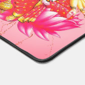 Godin Gayatri Devi op Lotus Hindu Godheid Bureaumat (Hoek)