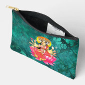 Godin Gayatri Devi op Lotus Hindu Godheid Etui (Open)