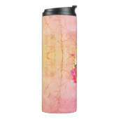 Godin Gayatri Devi op Lotus Hindu Godheid Thermosbeker (Gedraaid links)