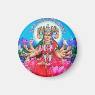 Godin Gayatri Devi Veda Mata Godheid Magneet