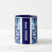 Godin Hemels Blauw Hoofd Januari - Mok (Midden)