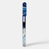 Godin Hemels Wit Blauw Hoofd Februari - Case-Mate iPhone Case (Achterkant / Rechts)