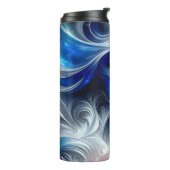 Godin Hemels Wit Blauw Hoofd Februari - Thermosbeker (Gedraaid links)