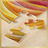 Godin Hoofd Kosmisch Haar gesloten Ogen Juni - Legpuzzel