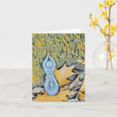 Godin in in de Bossen, blanco alle keren Kaart (Gele Bloem)