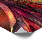 Godin Iris Boodschapper van de Goden Regenboog Paa Poster (Hoek)