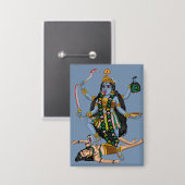 Godin Kali Knop Button (Voorkant / Achterkant)