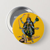 Godin Kali-knop Ronde Button 7,6 Cm (Voorkant /achterkant)