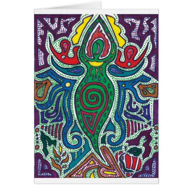 Godin, kalm in Chaos (Voorkant)