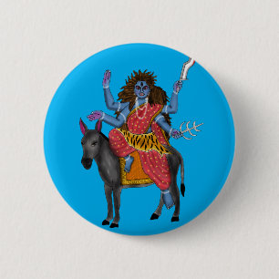 Godin Kalratri Knop Ronde Button 5,7 Cm
