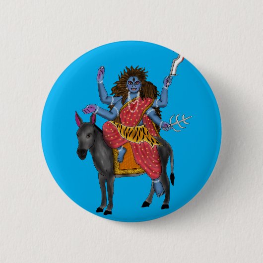 Godin Kalratri Knop Ronde Button 5,7 Cm (Voorkant)