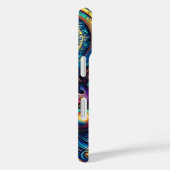 Godin Kleurrijke Hoofd Ronde Sieraden Maart - Case-Mate iPhone Case (Achterkant / Rechts)