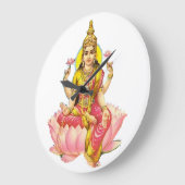 godin lakshmi hindu schat in geld grote klok (Hoek)