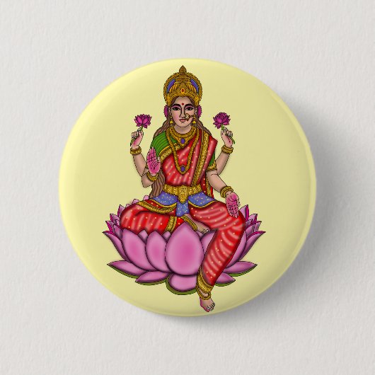 Godin Lakshmi Knop Ronde Button 5,7 Cm (Voorkant)