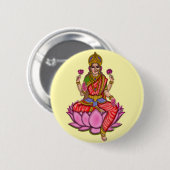 Godin Lakshmi Knop Ronde Button 5,7 Cm (Voorkant /achterkant)