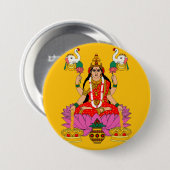 Godin Lakshmi-knop Ronde Button 7,6 Cm (Voorkant /achterkant)