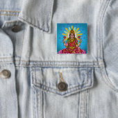 Godin Lakshmi Knop Vierkante Button 5,1 Cm (In situ)