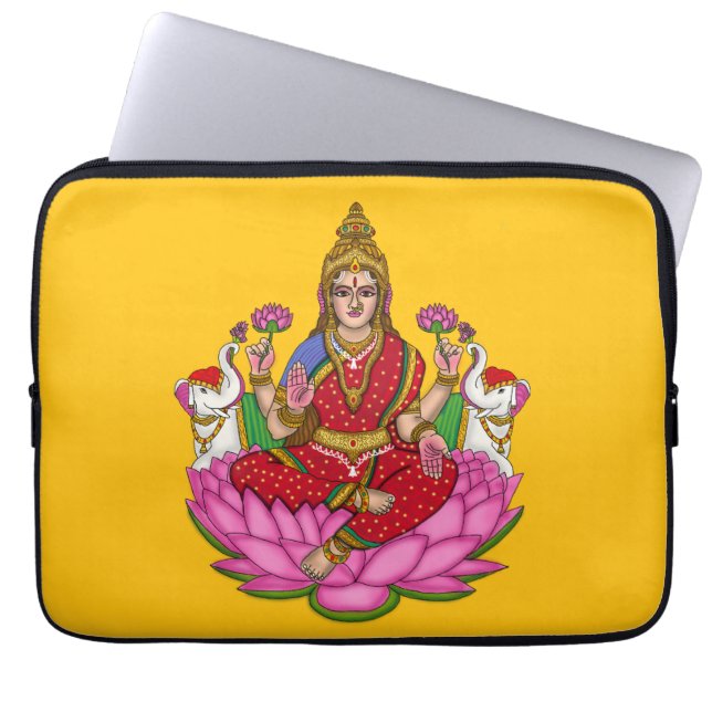 Godin Lakshmi  Laptop Sleeve (Voorkant)