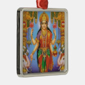 godin-Lakshmi Metalen Ornament (Rechts)
