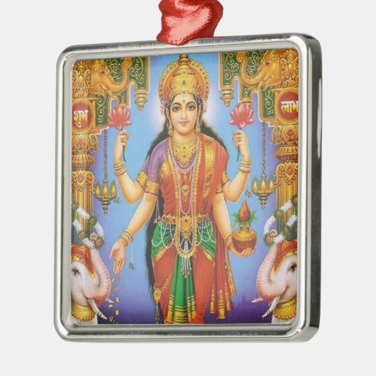 godin-Lakshmi Metalen Ornament (Links)