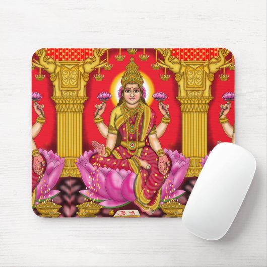 Godin Lakshmi Muismat (Met muis)
