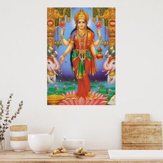 godin-Lakshmi Poster (Keuken)