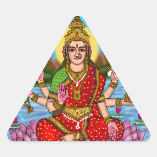 Godin Lakshmi Sticker (Voorkant)