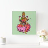 Godin Lakshmi wandklok (Huis)