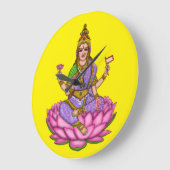 Godin Lakshmi wandklok (Hoek)