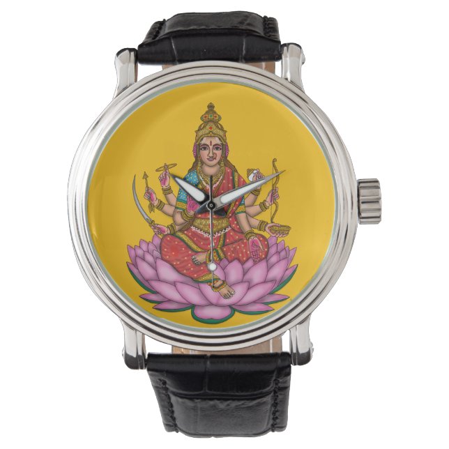 Godin Lakshmi wandklok Horloge (Voorkant)