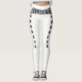 Godin Leggings - Gegarandeerd om je Booty op te ti (Voorkant)