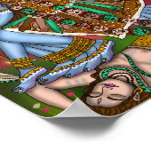 Godin Mahakali Poster | Fierce Hindu Devi Kali S (Hoek)