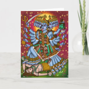 Godin Mahakali Poster Kaart