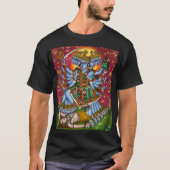 Godin Mahakali T-shirt | Krachtige Hindoe Devi Kal (Voorkant)
