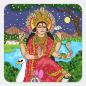 Godin Mansa Devi Stickers (Voorkant)