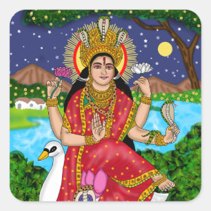Godin Mansa Devi Stickers