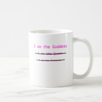 Godin met lijnen koffiemok