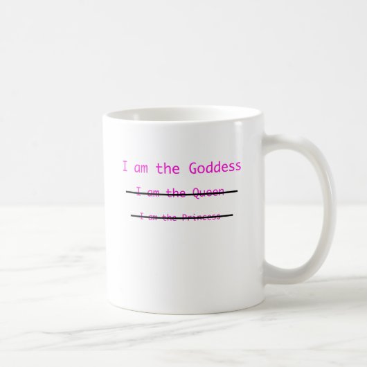 Godin met lijnen koffiemok (Rechts)