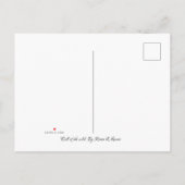 Godin met wolven van Renee Lavoie Uitnodiging Briefkaart (Achterkant)