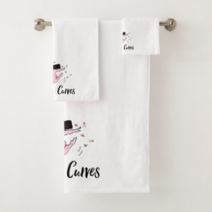 "Godin of Curves" Bad Handdoek