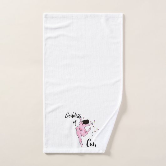 "Godin of Curves" Bad Handdoek (Handdoek)