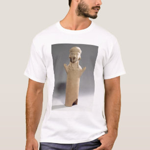 Godin of geloviger met verhoogde armen, figine, t-shirt