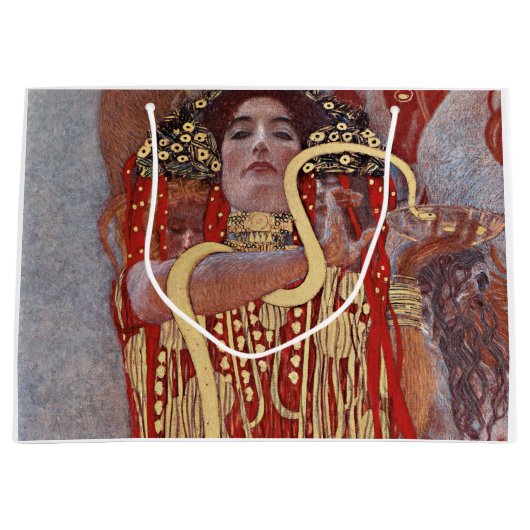 Godin of Health, Hygieia (Salus), Gustav Klimt Groot Cadeauzakje (Voorkant)